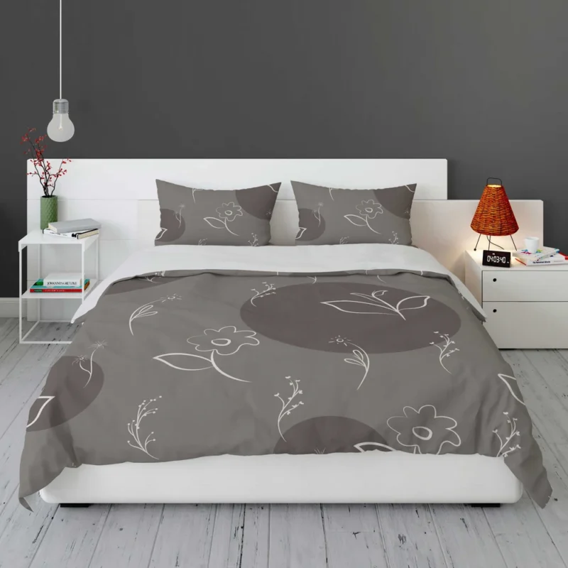 Small Floral Vintage Minimal Bedding Set 1