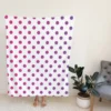 Small Gradient Colored Polka Dots Fleece Blanket