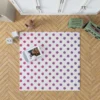 Small Gradient Colored Polka Dots Rug