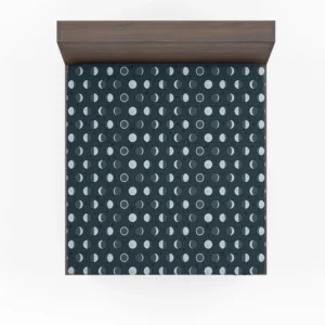 Small Polka Dots Pattern Fitted Sheet