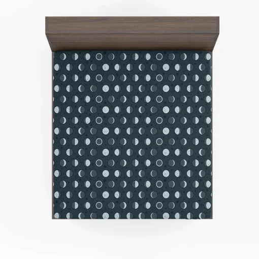 Small Polka Dots Pattern Fitted Sheet