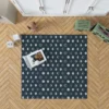 Small Polka Dots Pattern Rug