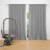 Smart Phone Minimalist Pattern Curtain