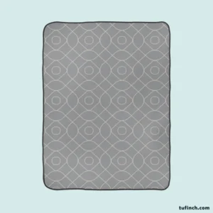 Smart Phone Minimalist Pattern Fleece Blanket 1