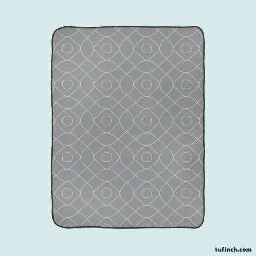 Smart Phone Minimalist Pattern Fleece Blanket 1