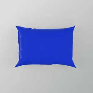 Solid Color Vivid Blue Pillow Case