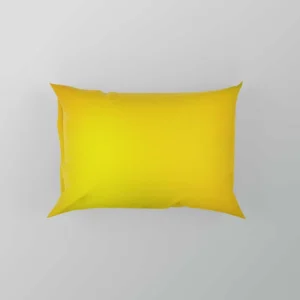 Solid Dark Yellow Color Pillow Case