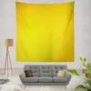 Solid Dark Yellow Color Wall Tapestry