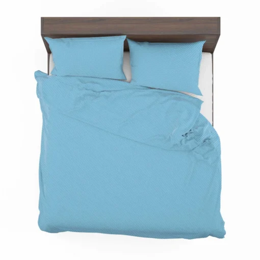 Solid Ice Blue Color Bedding Set 2