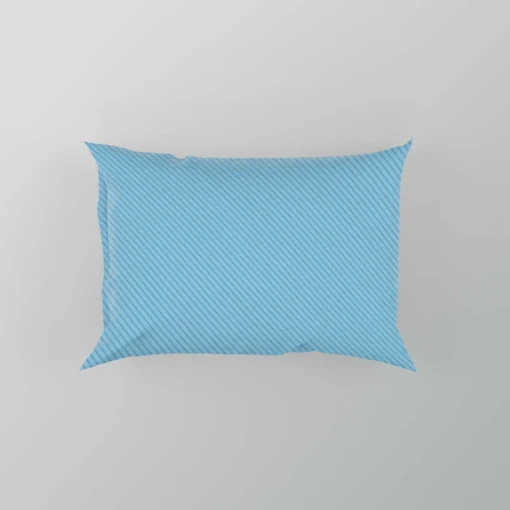 Solid Ice Blue Color Pillow Case