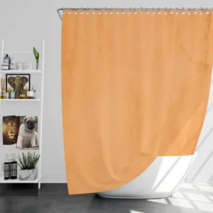 Solid Texas Rose Color Shower Curtain