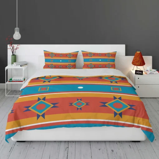 South American Tribal Pattern Bedding Set 1