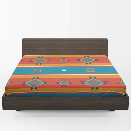 South American Tribal Pattern Fitted Sheet 1