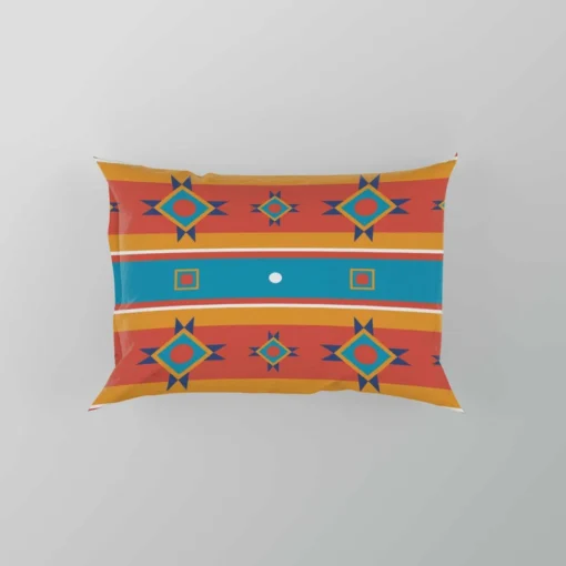 South American Tribal Pattern Pillow Case