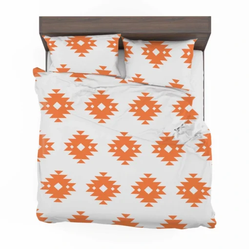 Southwestern Argyle Triangle Tribal Design Bedding Set 2