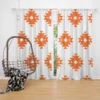 Southwestern Argyle Triangle Tribal Design Curtain