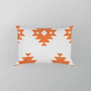 Southwestern Argyle Triangle Tribal Design Pillow Case