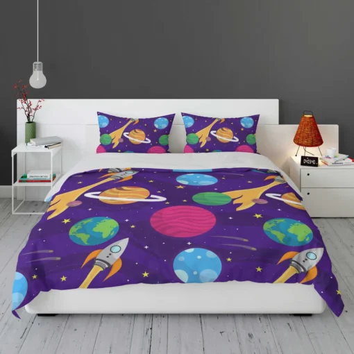 Space And Universe Exploration Bedding Set 1