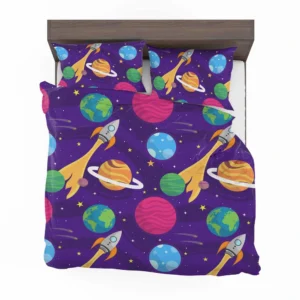 Space And Universe Exploration Bedding Set 2