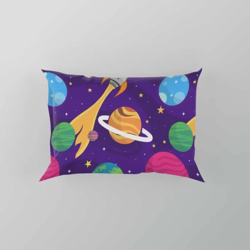 Space And Universe Exploration Pillow Case