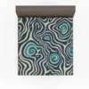 Spiral Pattern Design Fitted Sheet