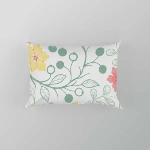 Spring Cute Wild Flowers Pillow Case