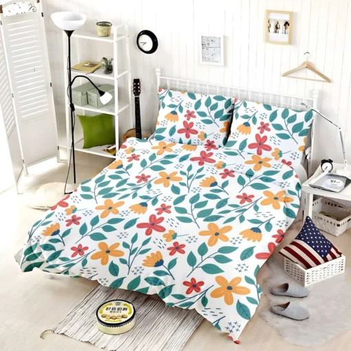 Spring Dainty Flowers Bedding Set