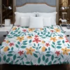 Spring Dainty Flowers Duvet Cover