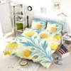 Spring Yellow Blossom Flowers Bedding Set