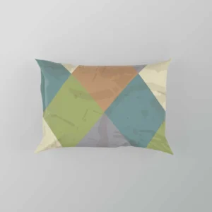 Square Elegant Patchwork Design Pillow Case