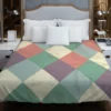 Square Elegant Patchwork Vintage Design Duvet Cover