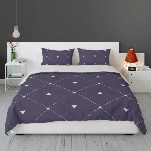 Square Pattern Triangle Design Bedding Set 1