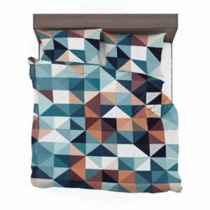 Square Style Geometrics Triangle Bedding Set 2