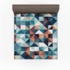 Square Style Geometrics Triangle Fitted Sheet