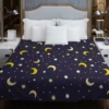 Star And Moon Pattern Duvet Cover