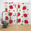 Strawberries Love Heart Curtain