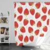 Strawberry Fruit Pattern Shower Curtain