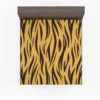 Stripe Tiger Print Fitted Sheet