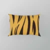 Stripe Tiger Print Pillow Case