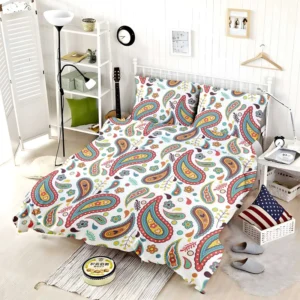 Stunning Elegant Paisley Pattern Bedding Set