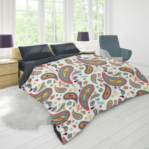 Stunning Elegant Paisley Pattern Duvet Cover 1