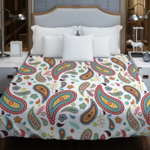 Stunning Elegant Paisley Pattern Duvet Cover