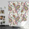 Stunning Elegant Paisley Pattern Shower Curtain