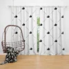 Stylish Dotted Minimalist Design Curtain