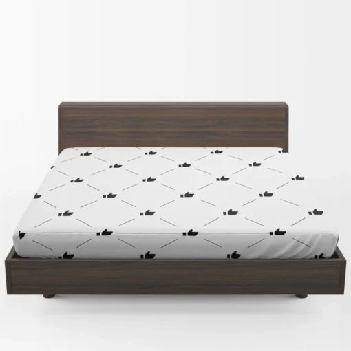 Stylish Dotted Minimalist Design Fitted Sheet 1