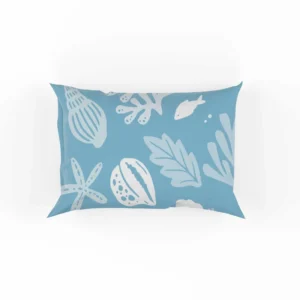 Summer Duotone Flat Pattern Design Pillow Case