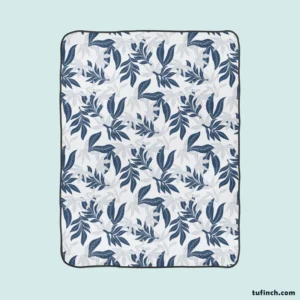 Summer Duotone Flat Pattern Fleece Blanket 1