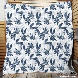 Summer Duotone Flat Pattern Quilt Blanket