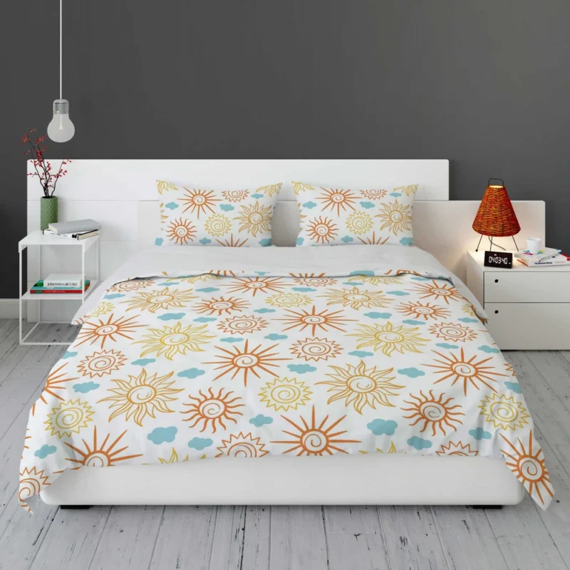 Sun And Moon Design Bedding Set 1