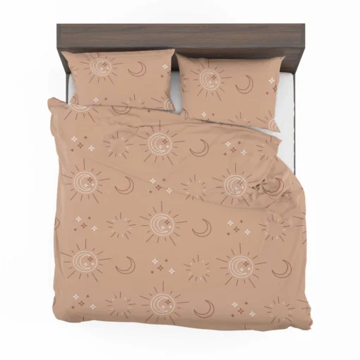 Sun Moon Style Pattern Bedding Set 2